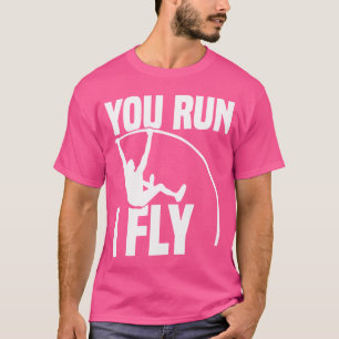 Pole Vaulting Gloves Spikes Shoes Training Pole Va T-Shirt