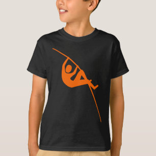 Pole Vaulting - Orange T-Shirt