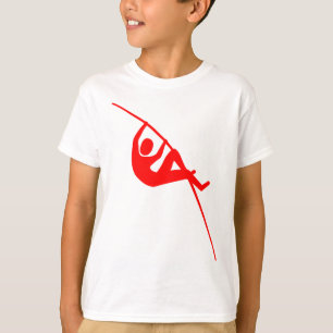 Pole Vaulting - Red T-Shirt