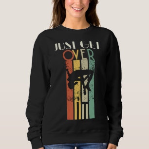 Pole Vaulting Retro Men Women Pole Vault Vaulter Sweatshirt