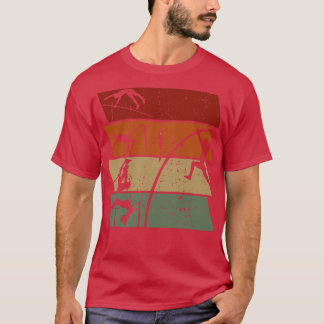 Pole Vaulting Retro Vintage T-Shirt