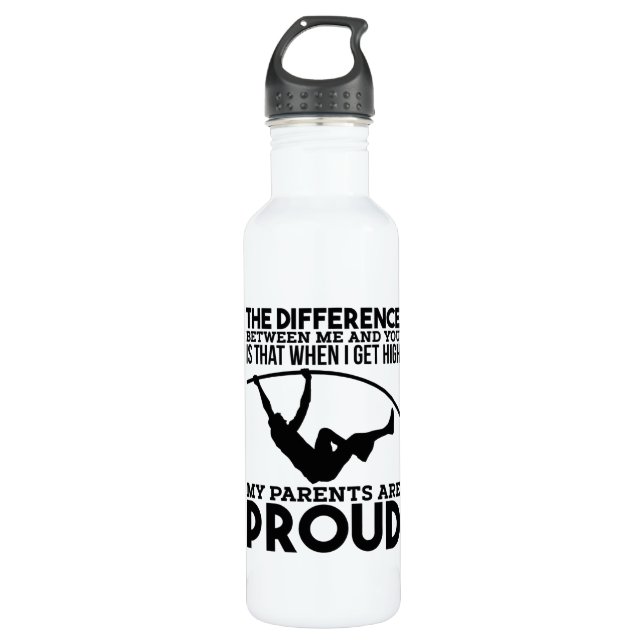 Pole Vaulting Sport 710 Ml Water Bottle (Front)