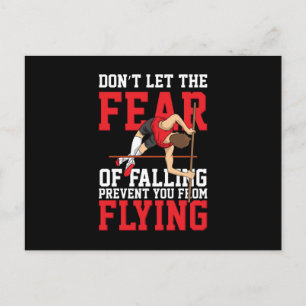 Pole Vaulting Sport Postcard