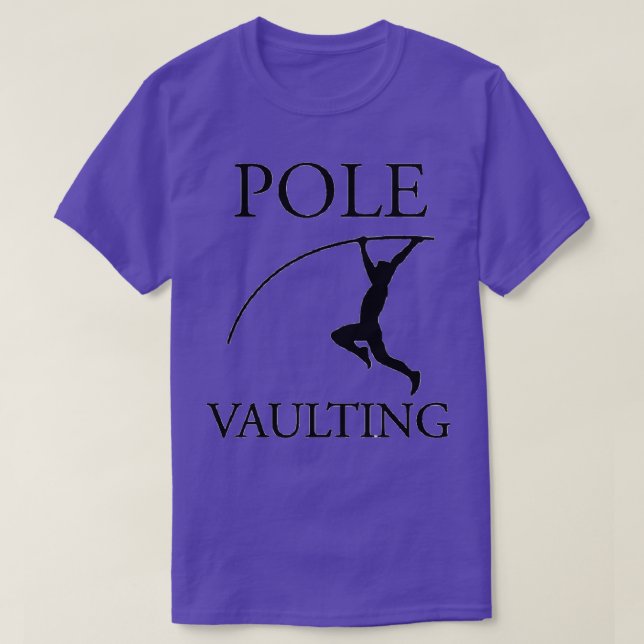 Pole Vaulting T-Shirt (Design Front)