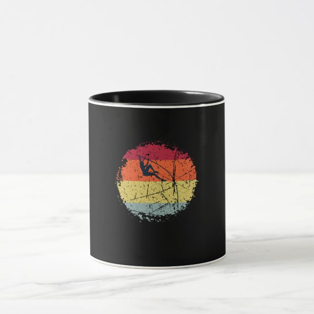 Pole Vaulting Vintage Mug (Center)