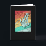 Pole Vaulting Vintage Retro Card<br><div class="desc">Pole vault graphic for a pole vaulter,  pole vault trainer or for pole vault training. Great gift idea for Christmas,  birthday or other occasions.</div>