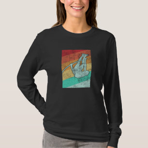 Pole Vaulting Vintage Retro T-Shirt