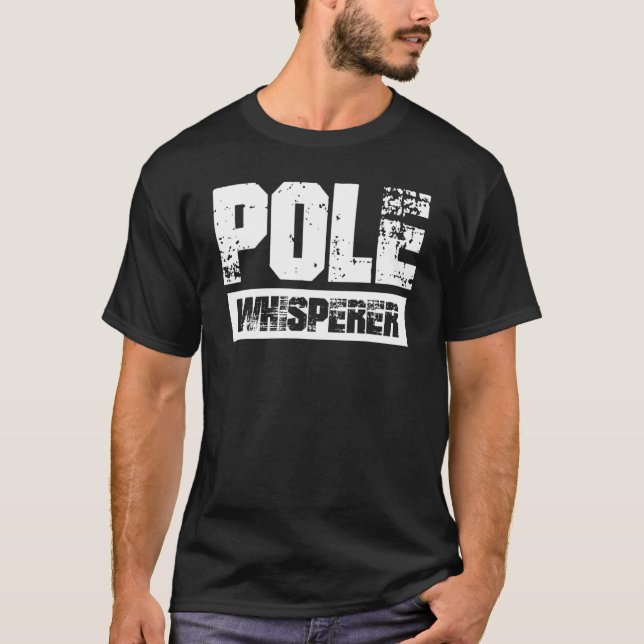 Pole Whisperer  Pole Vault T-Shirt (Front)