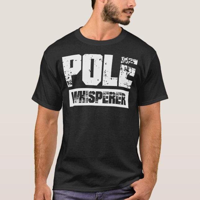Pole Whisperer  Pole Vault T-Shirt (Front)