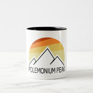 Polemonium Peak California Retro Two-Tone Coffee Mug