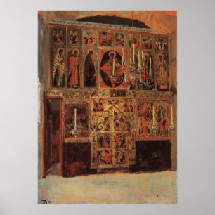 Polenov - Cathedral Of The Blessed Virgin Mary Poster