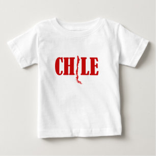 Polera Chile Mapa Bebe 1 - 2013 Baby T-Shirt
