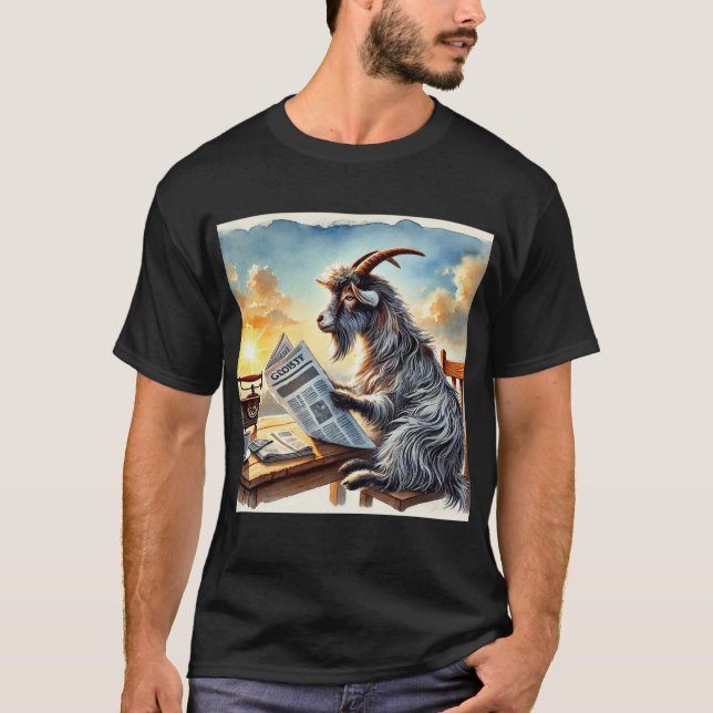Polera Goat Portrait T-Shirt (Front)