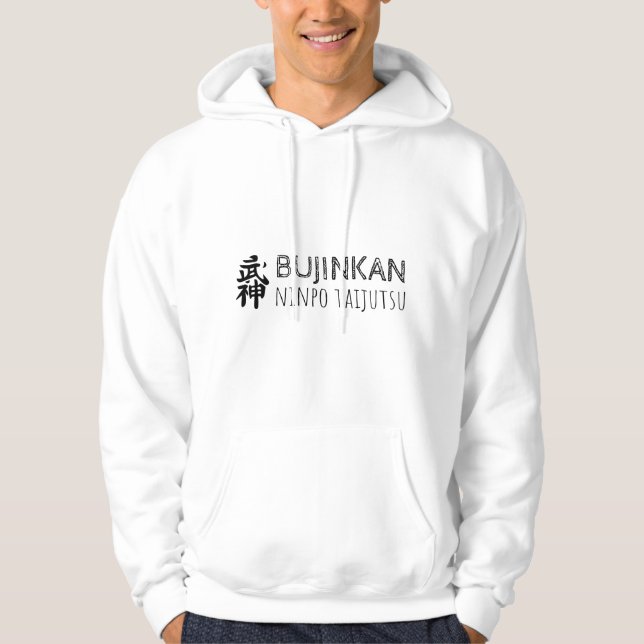 poleron taijutsu bujinkan budo hoodie (Front)