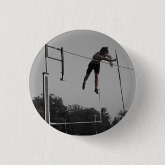 PoleVault 3 Cm Round Badge
