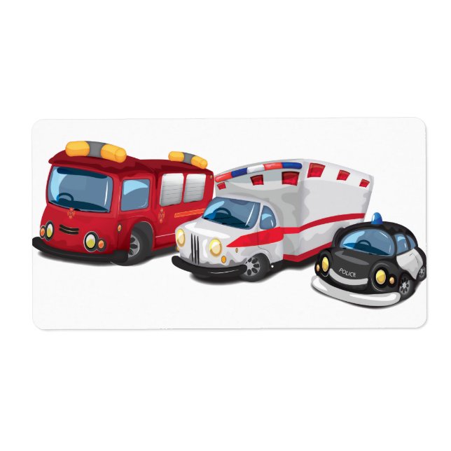Police, Ambulance and Fire Service transport (Front)