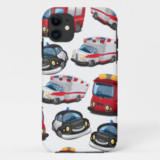 Police, Ambulance and Fire Service transport iPhone 11 Case