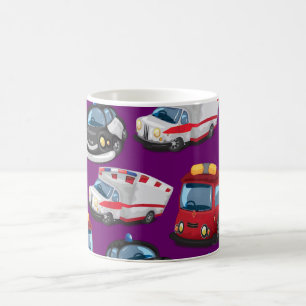 Police, Ambulance and Fire Service transport Coffee Mug