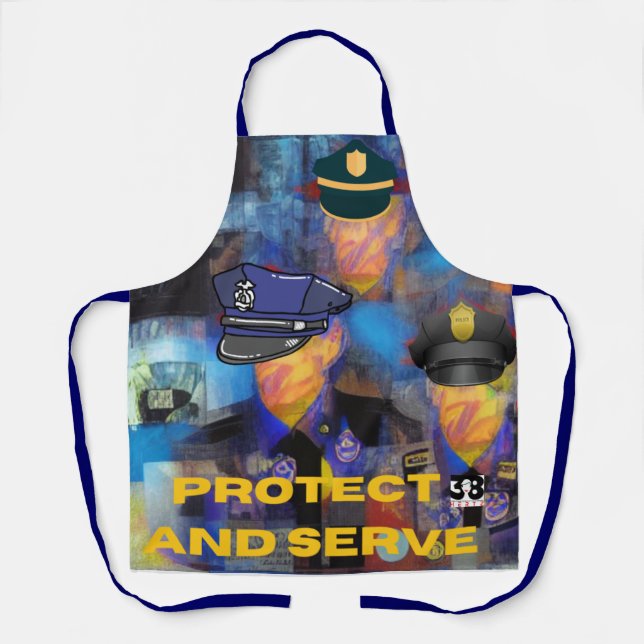 Police Appreciation Apron (Front)
