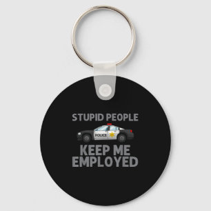 Police Art For Men Women Cop Law Enforcement Polic Key Ring