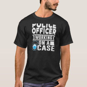 Police Backprint For Police Officer T-Shirt