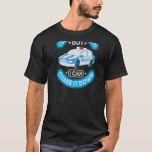 Police Backprint For Police Officer T-Shirt