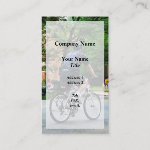 Police Bicycle Patrol Business Card