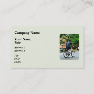 Police Bicycle Patrol Business Card