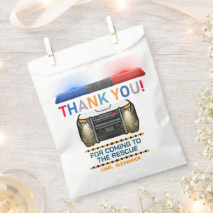Police Birthday Party Favour Bags