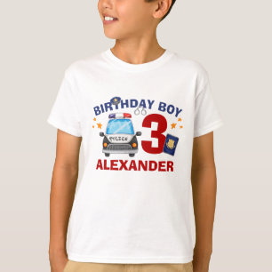 Police birthday T-Shirt