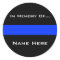 Police Blue Thin Line