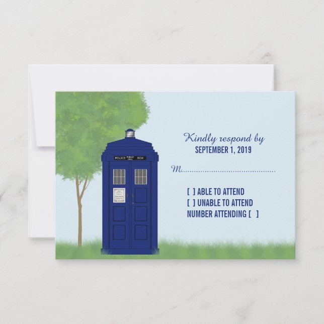 Police Box RSVP Card v4 (Front)