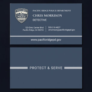Police Business Card