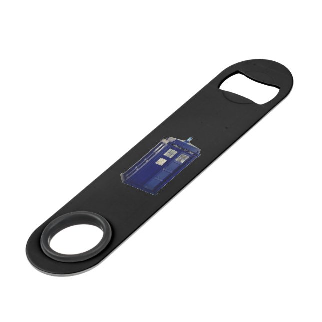 POLICE CALL BOX BOTTLE OPENER (Front Angled)