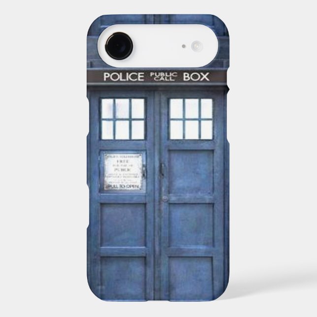 Police Call Box iPhone 5 Case (Back)