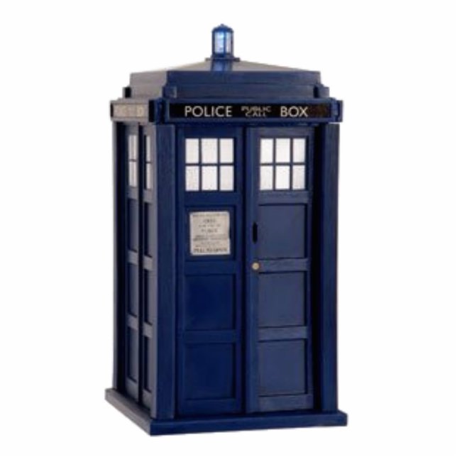 Police Call Box Photo Sculpture (Front)