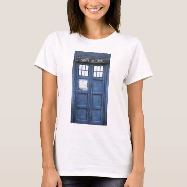 Police Call Box T-Shirt (Front)