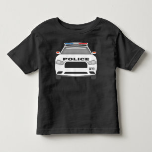 Police Car 911Toddler Boys and Girls Toddler T-Shirt