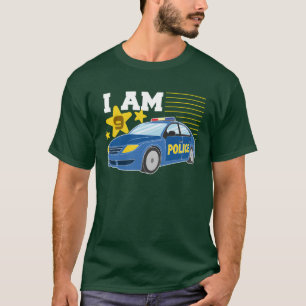 Police Car Birthday Im friend vintage T-Shirt