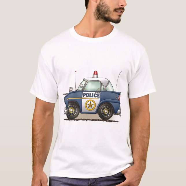 Police Car Police Crusier Cop Car Mens Tank Top (Front)