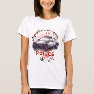 Police Car Protect T-Shirt
