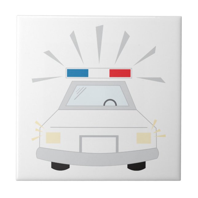 Police Car Tile (Front)