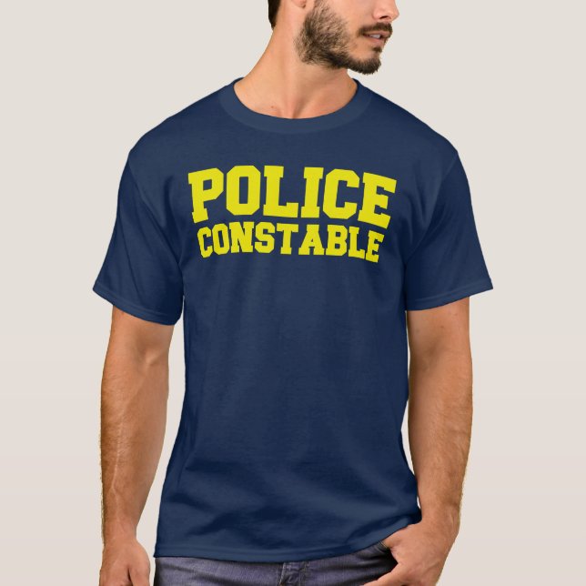 Police Constable Law Enforcement T-Shirt (Front)
