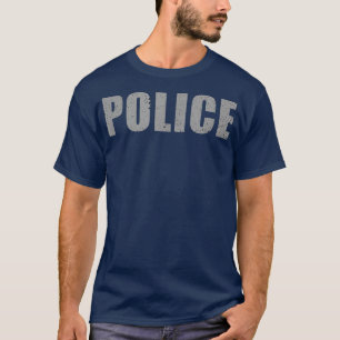 Police Costume For Halloween T-Shirt