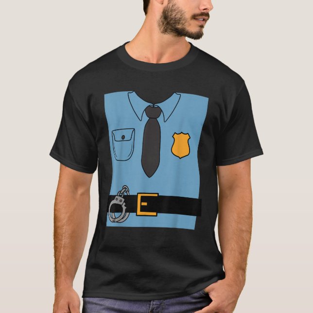 Police Costume T Shirt (Front)