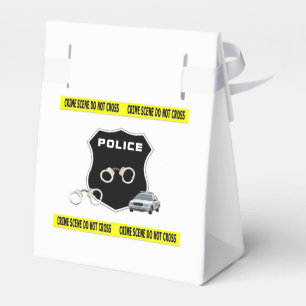 Police Crime Scene Favour Box