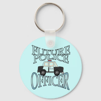 Police Cruiser Future Police Officer Key Ring