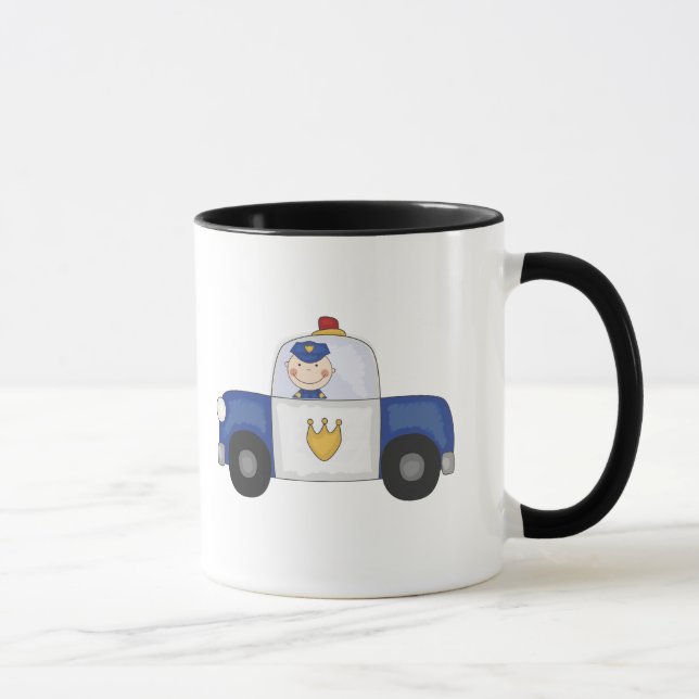 Police Cruiser T-shirts and Gifts Mug (Right)