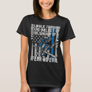 Police Crusader I Fear No Evil T-Shirt