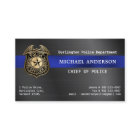Police Custom Logo Metallic QRCode Law Enforcement